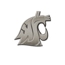 NCAA Washington State Cougars Antique Nickel Auto Emblem for Car/Truck/SUV By Rico Industries