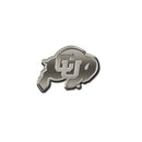 Colorado University Antique Nickel Auto Emblem