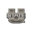 Utah State Antique Nickel Auto Emblem