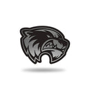 Utah Valley Wolverines Antique Nickel Auto Emblem