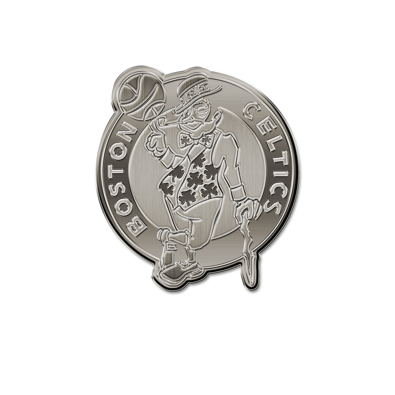 NBA Boston Celtics Antique Nickel Auto Emblem for Car/Truck/SUV By Rico Industries