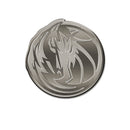 Dallas Mavericks Antique Nickel Auto Emblem