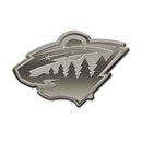 Wild Antique Nickel Auto Emblem