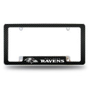 Ravens Carbon Fiber Design All Over Chrome Frame