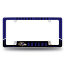 Ravens Two-Tone All Over Chrome Frame