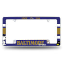 Baltimore Ravens Peanuts Game Day All Over Chrome Frame