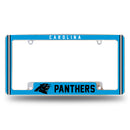 Panthers - Cr Alternate Design All Over Chrome Frame - Bottom Oriented