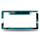Jaguars Wave All Over Chrome Frame