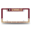 Florida State Two-Tone All Over Chrome Frame