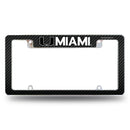 Miami University Carbon Fiber Design All Over Chrome Frame