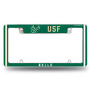South Florida Alternate Design All Over Chrome Frame - Top Oriented