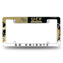 NCAA Central Florida Knights 12" x 6" Chrome All Over Automotive License Plate Frame for Car/Truck/SUV By Rico Industries