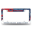 Florida Atlantic Owls All Over Chrome License Plate Frame