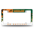 Florida A&M All Over Chrome Frame