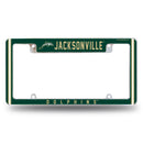 Jacksonville Dolphins All Over Chrome License Plate Frame