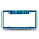 West Florida Argonauts All Over Chrome License Plate Frame