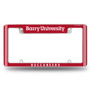 Barry Buccaneers All Over Chrome License Plate Frame