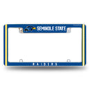 Seminole State Raiders All Over Chrome License Plate Frame