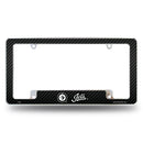 Winnipeg Jets Carbon Fiber Design All Over Chrome Frame