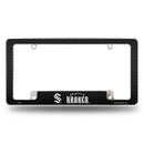Seattle Kraken Carbon Fiber Design All Over Chrome Frame