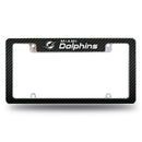 Dolphins Carbon Fiber Design All Over Chrome Frame