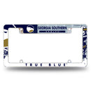 Georgia Southern All Over Chrome Frame (Top Oriented)