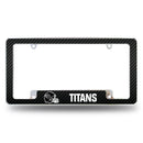 Titans Custom Carbon Fiber All Over Chrome Frame (Bottom Oriented)