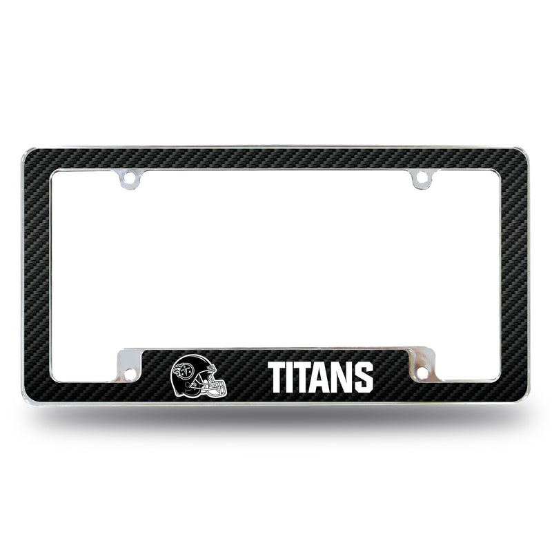 Titans Custom Carbon Fiber All Over Chrome Frame (Bottom Oriented)