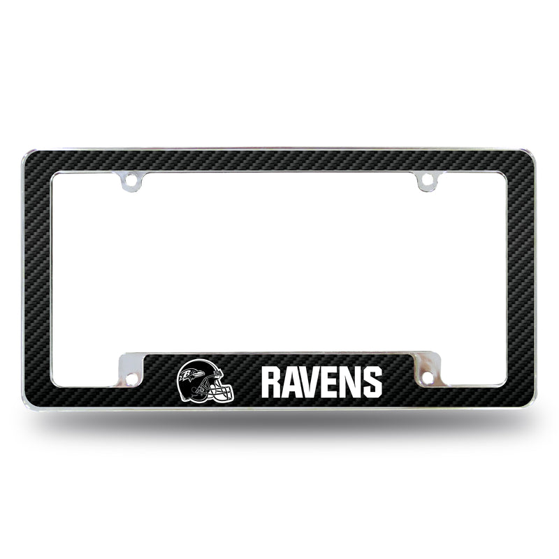 Ravens Custom Carbon Fiber All Over Chrome Frame (Bottom Oriented)