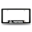 Carolina  Panthers Helmet Logo Carbon Fiber All Over Chrome Frame