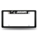 Jaguars Helmet Logo Carbon Fiber All Over Chrome Frame