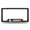Cowboys Helmet Logo Carbon Fiber All Over Chrome Frame