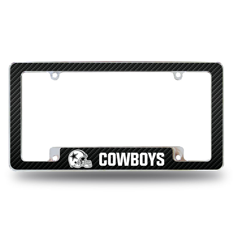 Cowboys Custom Carbon Fiber All Over Chrome Frame (Bottom Oriented)