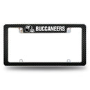 Buccaneers Helmet Logo Carbon Fiber All Over Chrome Frame