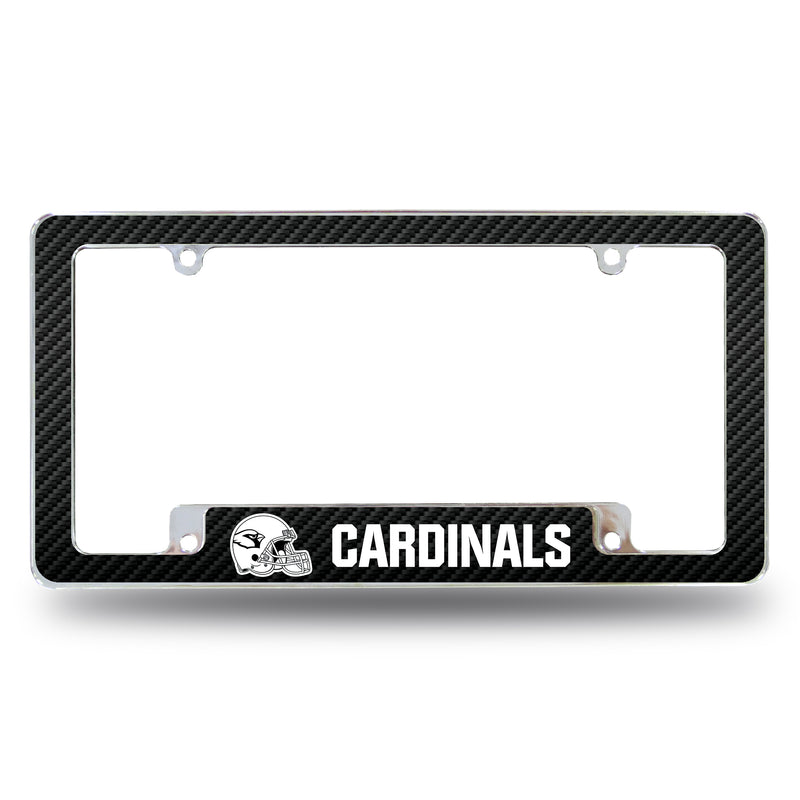 Cardinals - Az Custom Carbon Fiber All Over Chrome Frame (Bottom Oriented)