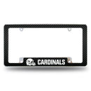 Arizona Cardinals Helmet Logo Carbon Fiber All Over Chrome Frame