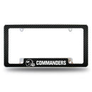 Commanders Helmet Logo Carbon Fiber All Over Chrome Frame