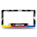 Nascar Paint Splatter All Over Chrome Frame (Bottom Oriented)