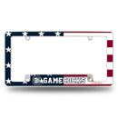 South Carolina Gamecocks USA Patriotic All Over Chrome Frame