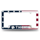 Clemson Tigers USA Patriotic All Over Chrome Frame