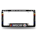 NASCAR 75Th Anniversary All Over Chrome Frame (Bottom Oriented)