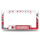 Newberry Wolves All Over Chrome Frame