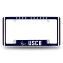 South Carolina-Beaufort Sand Sharks All Over Chrome License Plate Frame