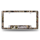 NCAA Alabama Crimson Tide 12" x 6" Chrome All Over Automotive License Plate Frame for Car/Truck/SUV By Rico Industries