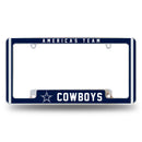 Dallas Cowboys "America'S Team" All Over Chrome Frame