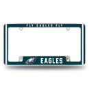Philadelphia Eagles "Fly Eagles Fly" All Over Chrome Frame