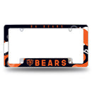 Bears Wave All Over Chrome Frame