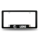 Lions Helmet Logo Carbon Fiber All Over Chrome Frame