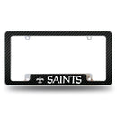 Saints Carbon Fiber Design All Over Chrome Frame