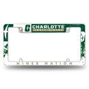 UNCC All Over Chrome Frame